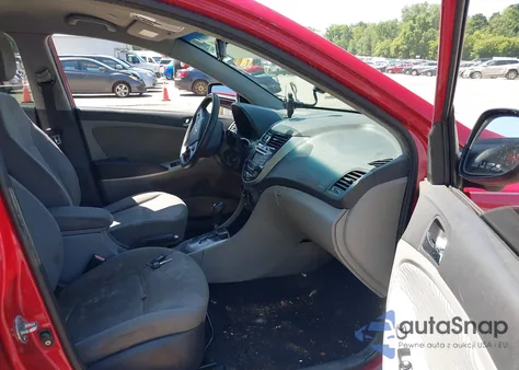 2012 Hyundai Accent Gls from USA, damaged, VIN KMHCU4AE3CU118264